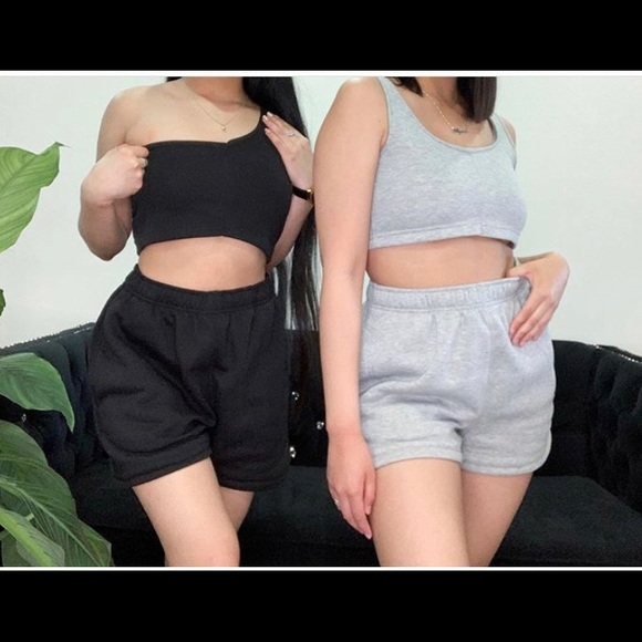 Short jogger set in grey - Picture 2 of 3